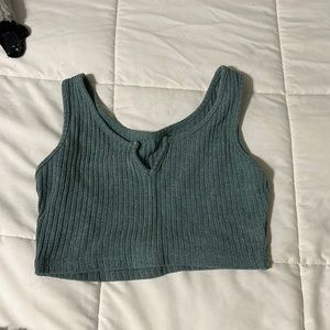 shein small green tank